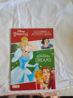 Disney Princess Holiday dreams Coloring and activity book