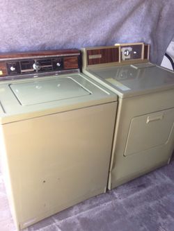 Kenmore old school washer and dryer!