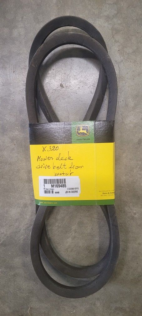 John Deere X320 Mower Deck Drive Belt