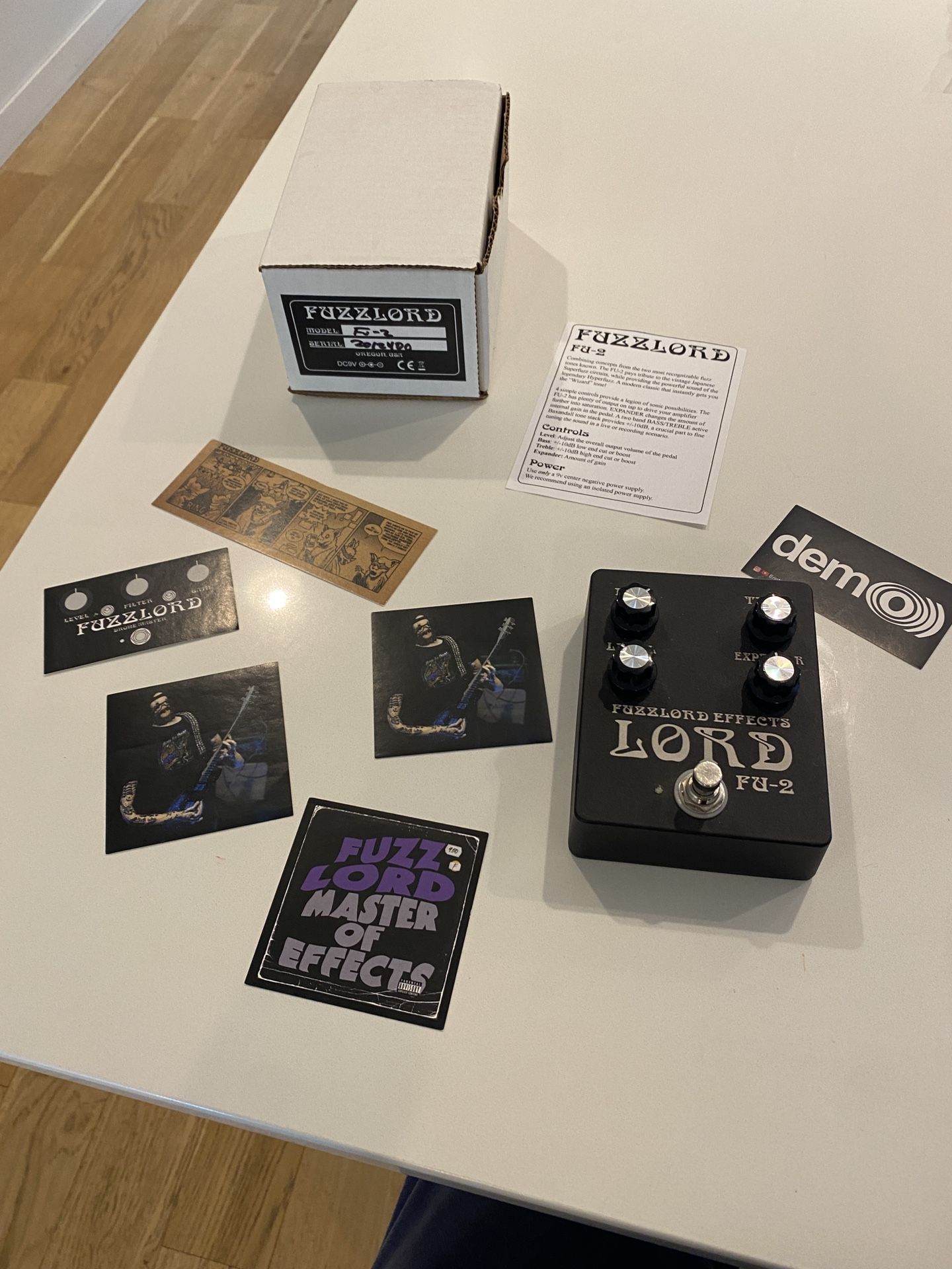 Fuzzlord FU-2 Guitar Pedal