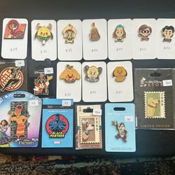 Disney Pins For Sale Or Trade 
