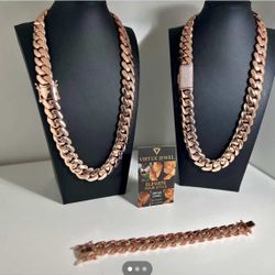 Rose Gold Cuban Chain