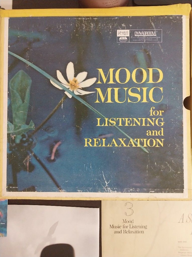 Vintage, Very Cool, Mood Music,Listening And Relaxation Vinyl Record Collection