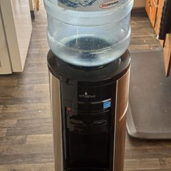 Vitapur Black Top-loading Cold and hot Water cooler