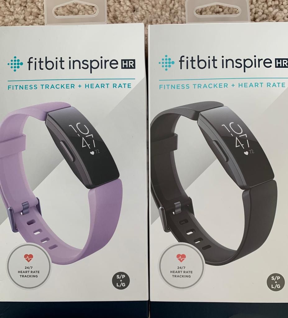Fitbit Inspire HR (count 2) - Brand New