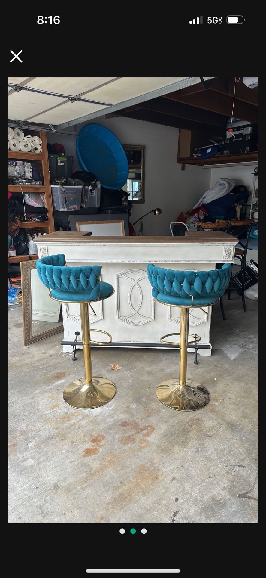 Velvet Bar Stools