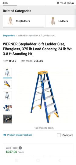 Ladders, used once for project