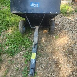 atv mower dump trailer