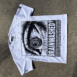 Hellstar White Brainwashed T- Shirt (2024)