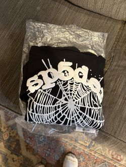 The OG Web Black And White Sp5der Hoodie