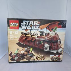 RARE Lego Star Wars Jabbas Sail Barge 6210 99% Complete With Box, Manual, Minifigures