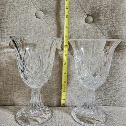 Two Crystal Glasses 
