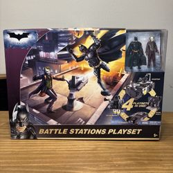 Batman The Dark Knight Battle Stations Playset by Mattel NIB