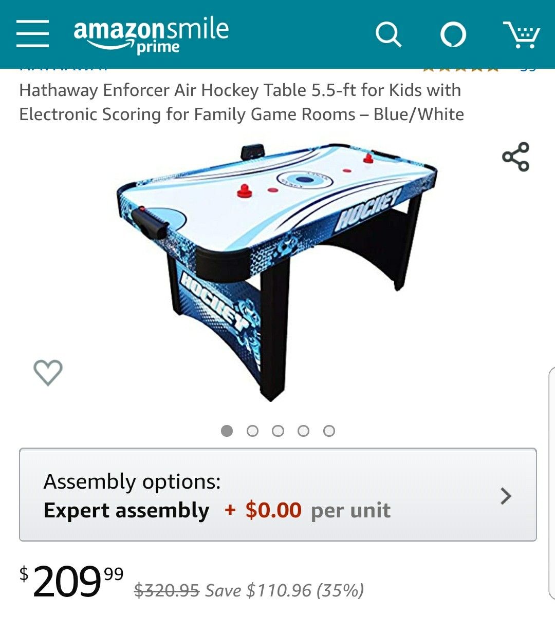Hockey table great condition