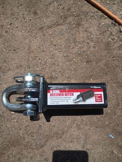D-ring receiver hitch