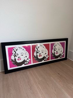 Pop Art Marilyn Poster