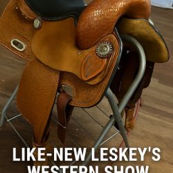 Teskey’s Saddle From Leskey’s custom Show