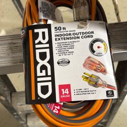 50ft Rigid Extension Cord 