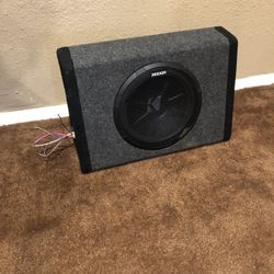 Kicker Sub And Amp Combo