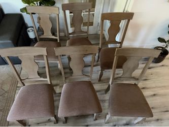 Dining chairs - set of 6