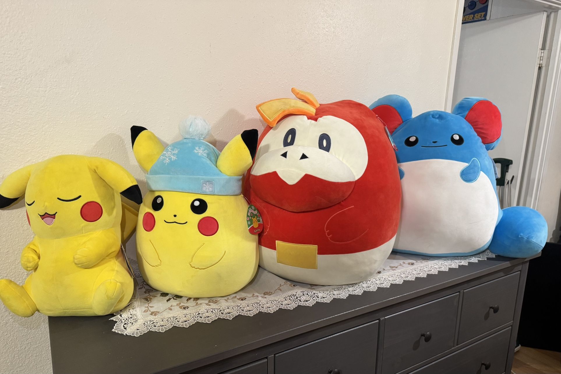 Pokemon plushies