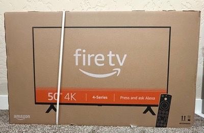 50” Fire Stick Tv + Tv Mount