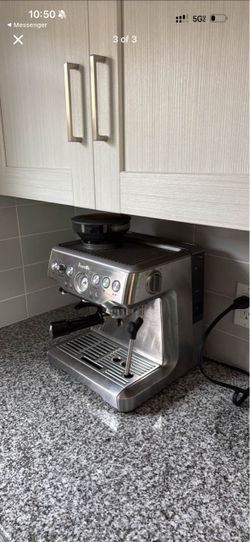 Breville Stainless Steel Espresso Machine - 4 months old