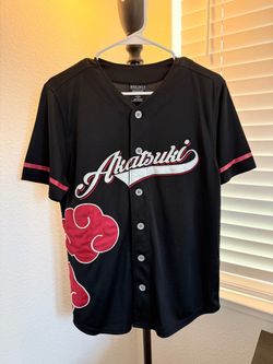 BoxLunch- Naruto Shippuden Akatsuki Baseball Jersey (Size XS)