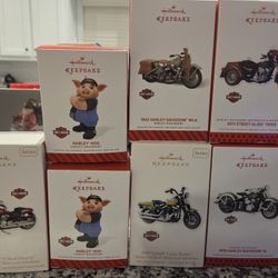 Harley Davidson Hallmark Keepseake