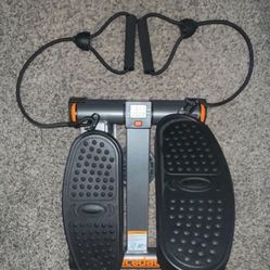Fitness stepper with attached resistance bands. Excellent Condition