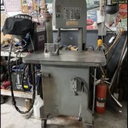 Roll-In Saw Model EF1459 All-Purpose Gravity-Feed Bandsaw - 110V