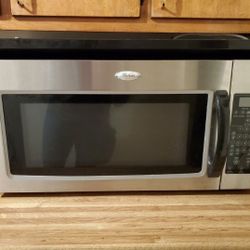 Whirlpool over range microwave
