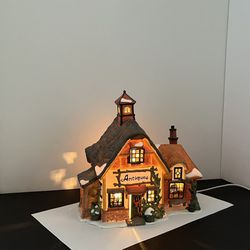 Vintage O’Well Limited Edition Christmas Village Store ‘Antiques’