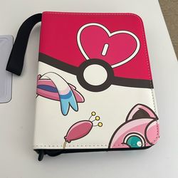 Pokémon Card Binder With Pokémon Cards