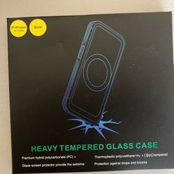 Blue iPhone 16 Pro Max Case -Anti peeping