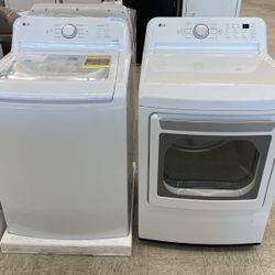 New LG Top Load Washer And Dryer - Financing Available With $10 Down 