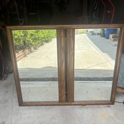Large Mid Century Mirror 