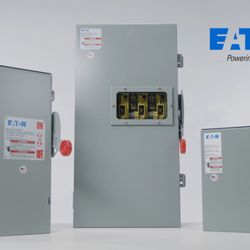 (3) Eaton Heavy Duty Safety Switch 100A/600V variant
