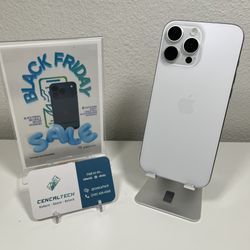 iPhone 16 Pro Max 256gb At&t and Cricket Carrier 97% 🔋 Health Like-New condition