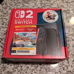 Nintendo Switch 2 Bundle With Mario Kart And 12 Months Switch Online Expansion