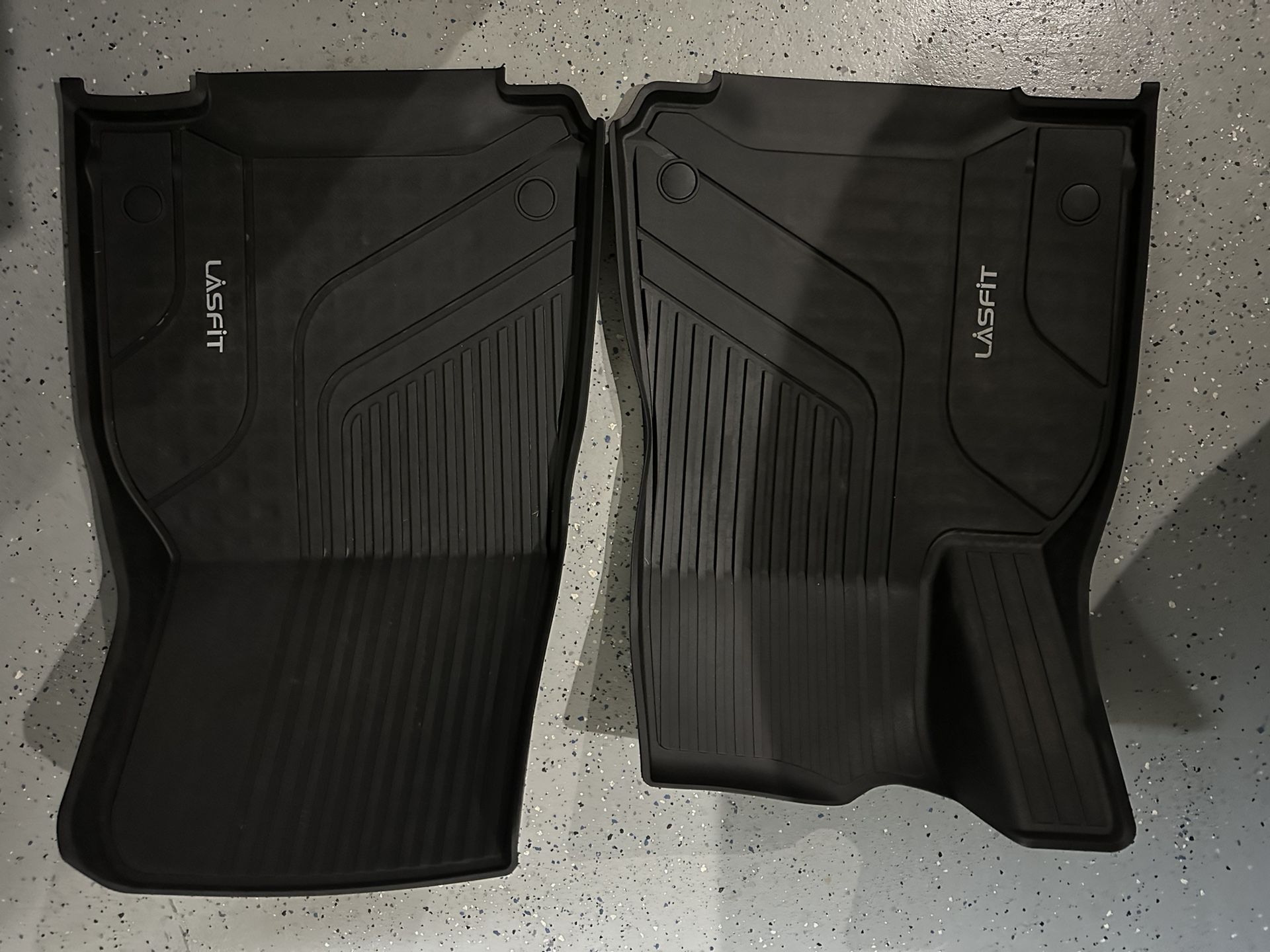 LASFIT custom-fit all-weather floor mats for Tesla Y 2024