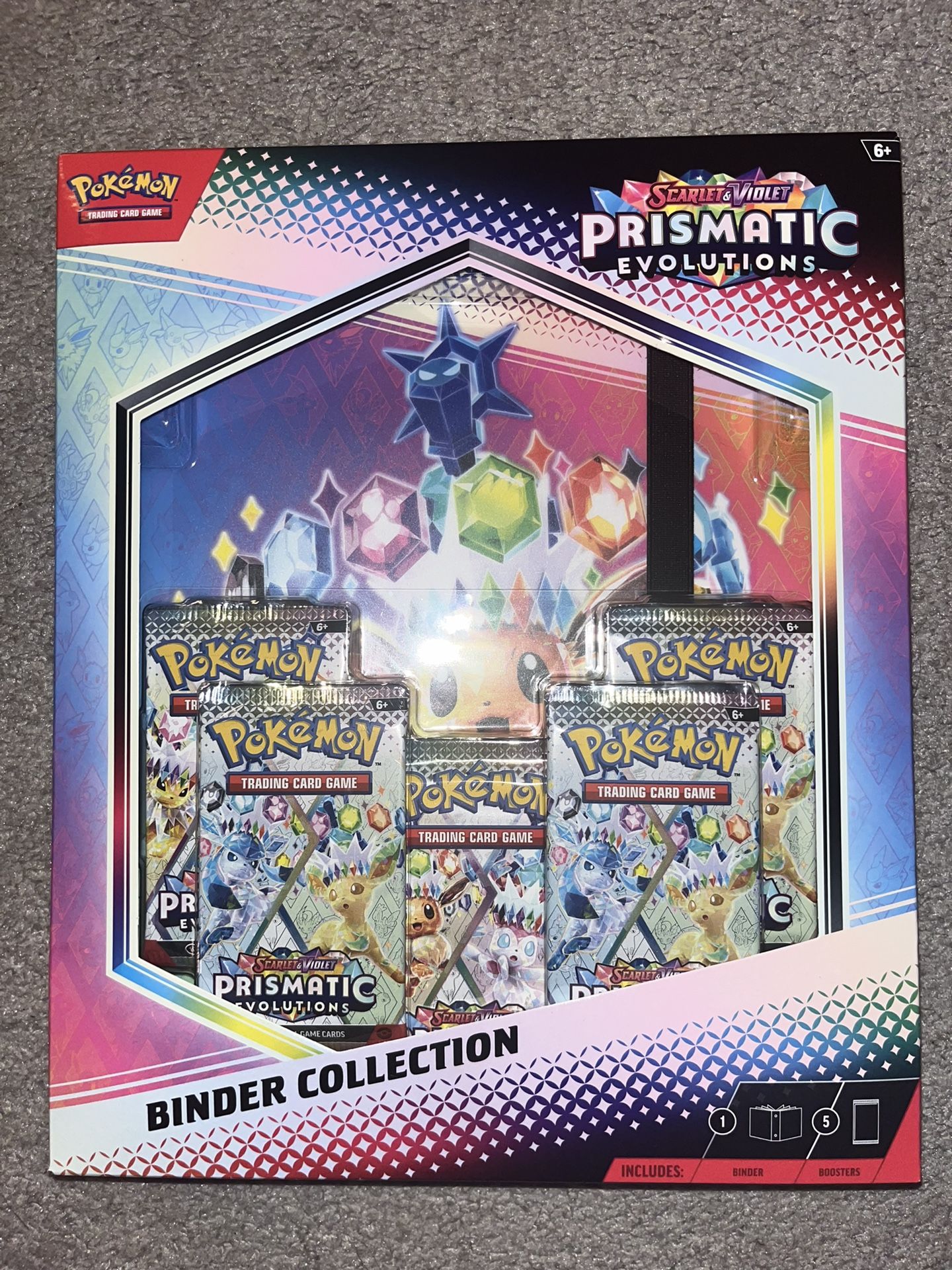 Pokemon Prismatic Evolution Binder Collection