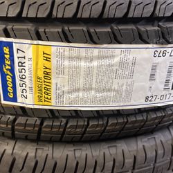 255/65/17 Goodyear Tires