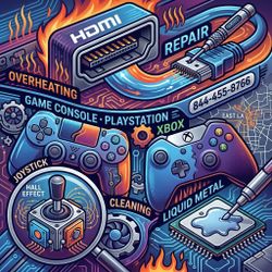 playstations ps5 hdmi overheating repair