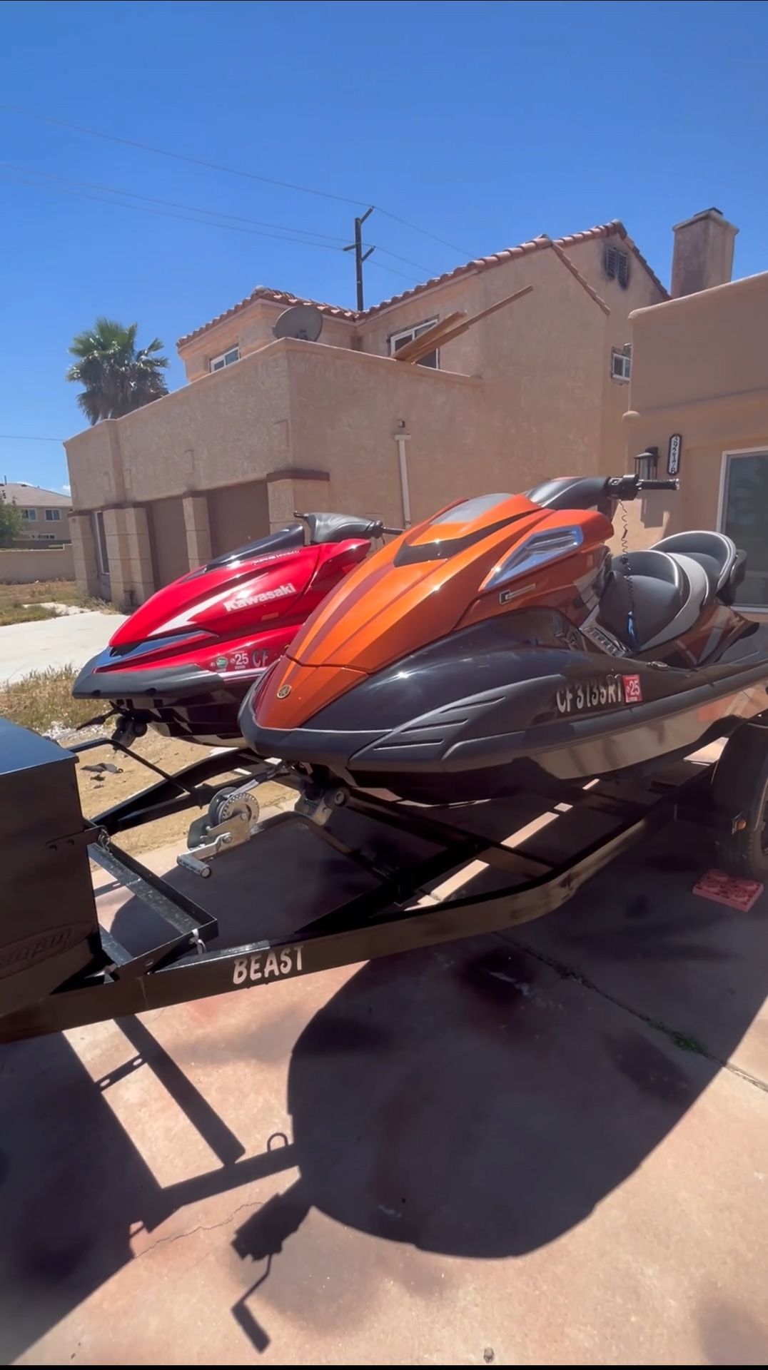 2008 Yamaha SHO Supercharged Kawasaki