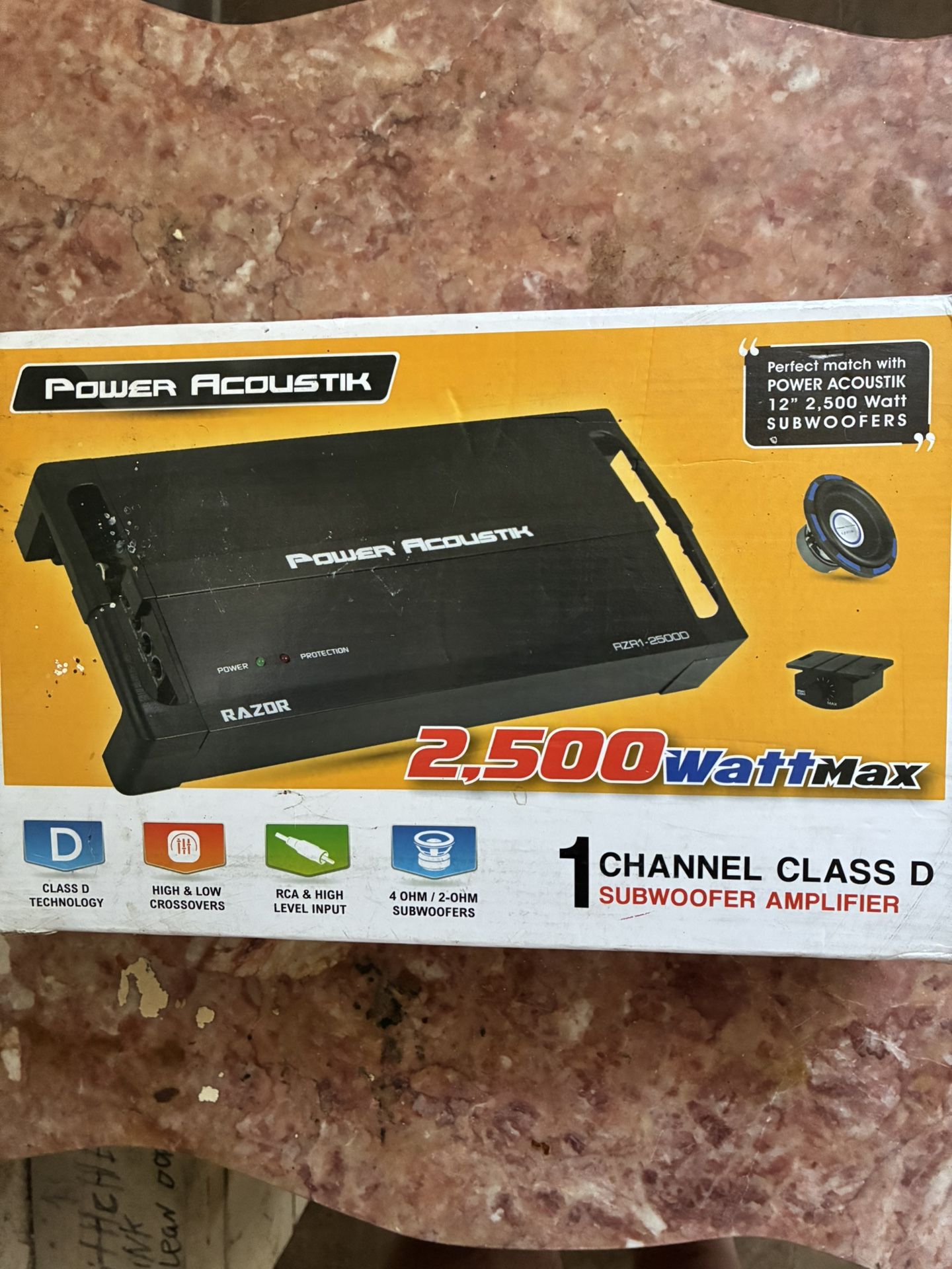 Amplifier Power Acoustik Brand