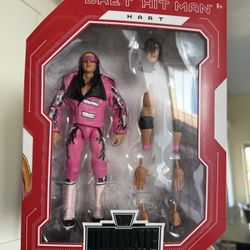 Ultimate Bret Hart Elite Figure 