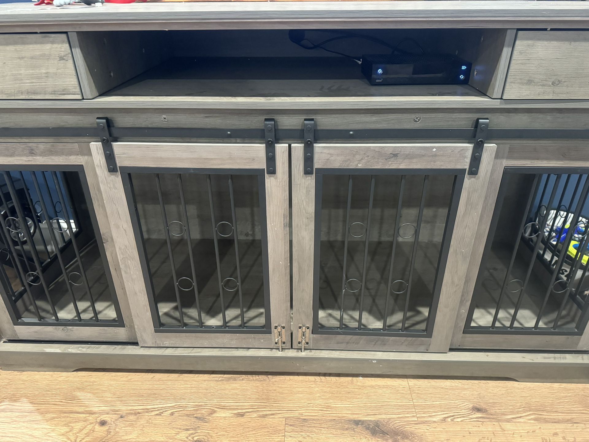 Tv Stand Dog Crate