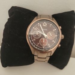 Fossil Womens Flight Chronograph Stainless Watch CH-2811