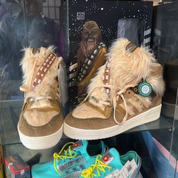 Star Wars Adidas Chewbacca Size 10 1/2 Brand New